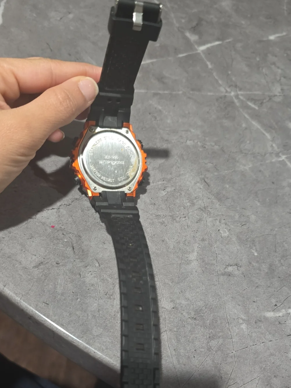 George Men's Digital Sport Wristwatch Plastic Strap